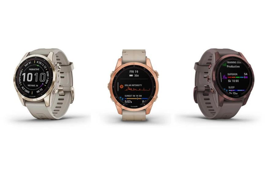Часы Garmin Fenix 7S.